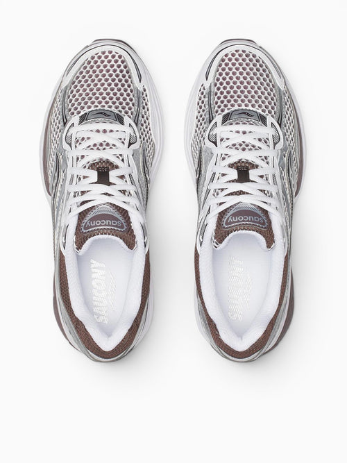 Progrid Omni 9 White Brown leather Mesh Brown / 8 / M