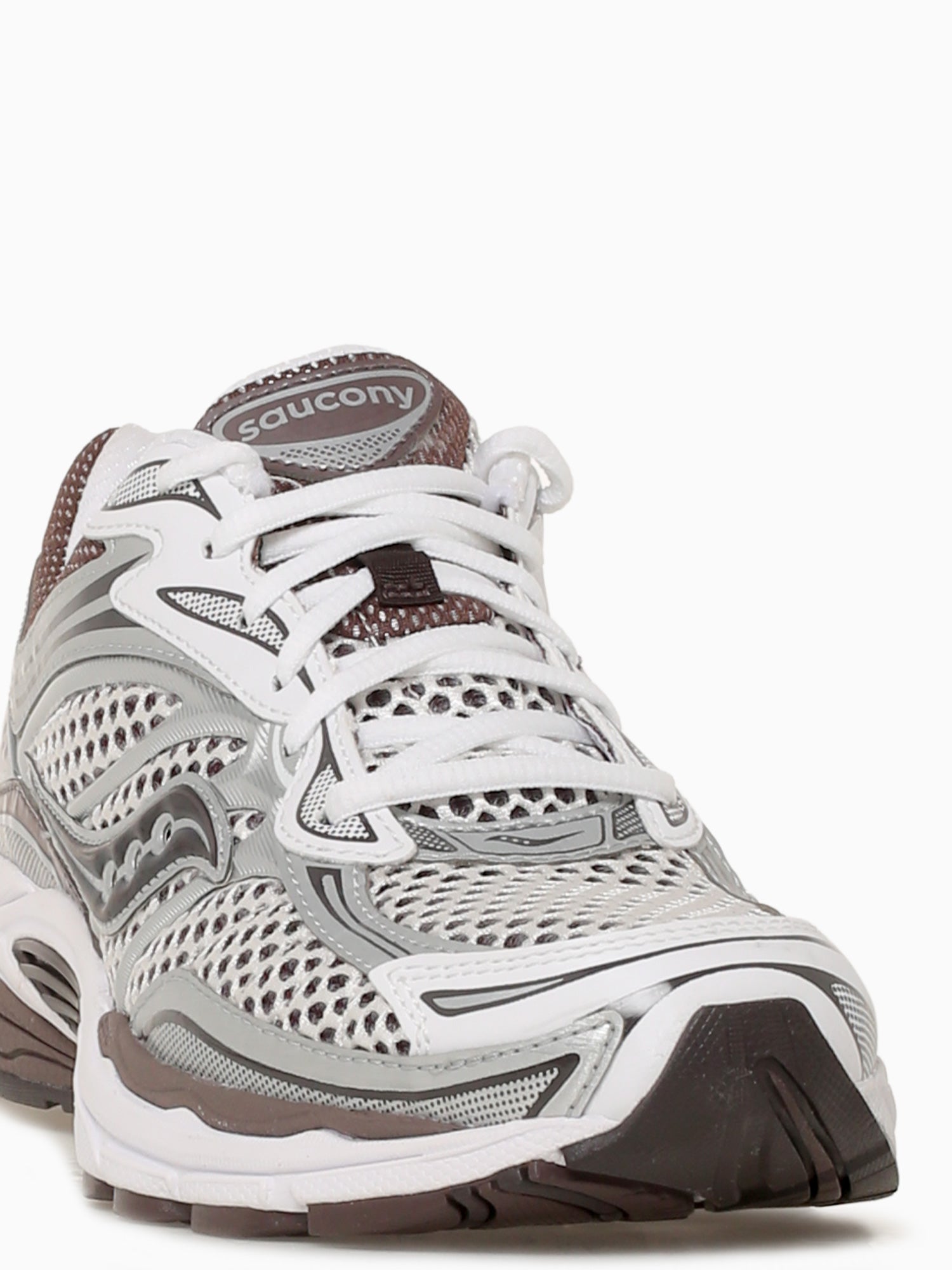 Progrid Omni 9 White Brown leather Mesh Brown / 8 / M