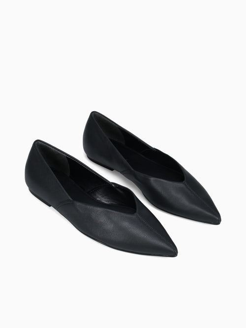 Lucy Black Napa Leather Black / 5 / M