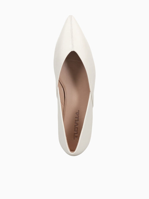 Lucy Bone Napa Leather Off White / 5 / M