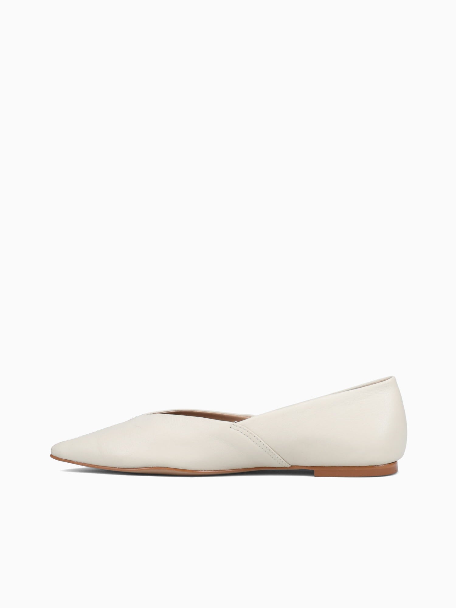 Lucy Bone Napa Leather Off White / 5 / M