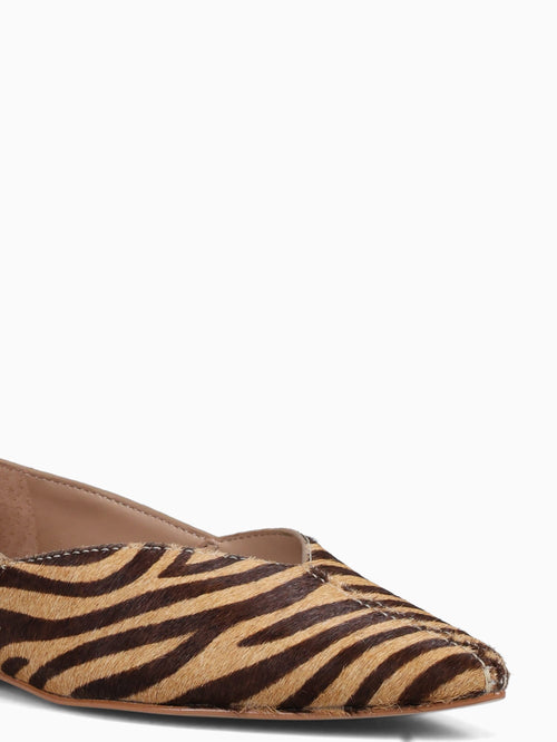 Lucy Tiger Pony Hair Multi / 5 / M