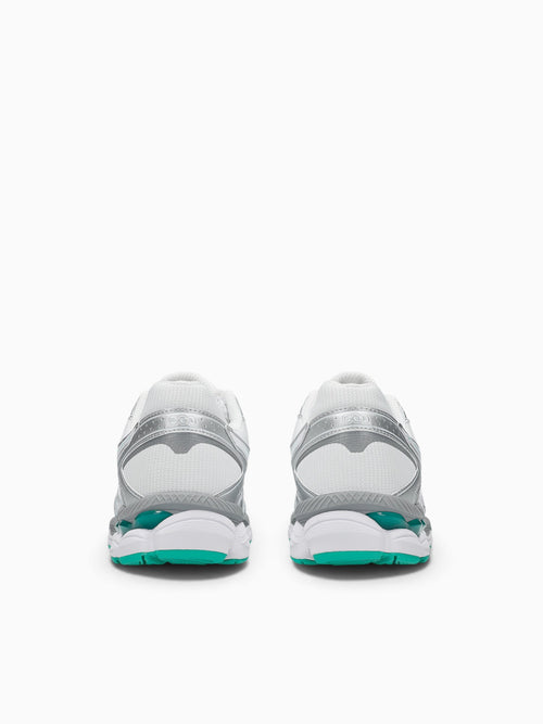 Gel Cumulus White Green leather Mesh White / 4 / M