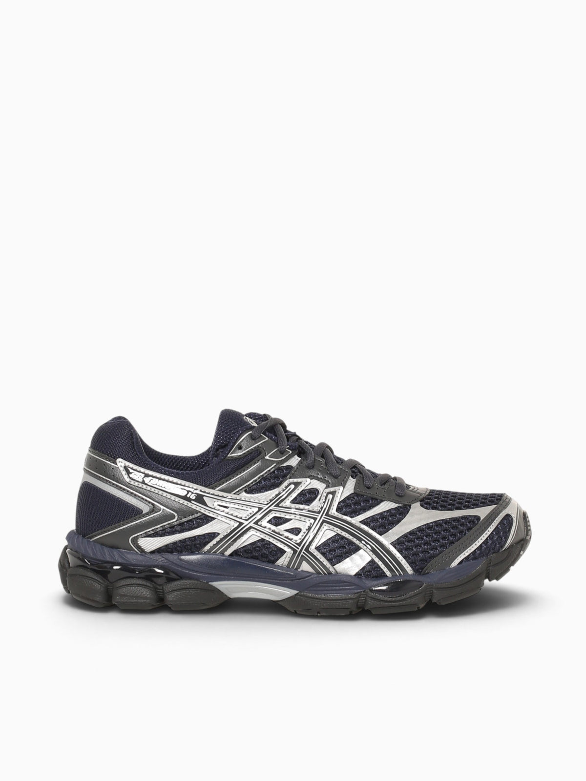 Gelcumulus 16 Midnight Gre leather Mesh Blue / 8 / M