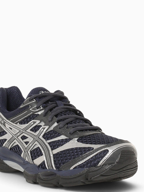Gelcumulus 16 Midnight Gre leather Mesh Blue / 8 / M