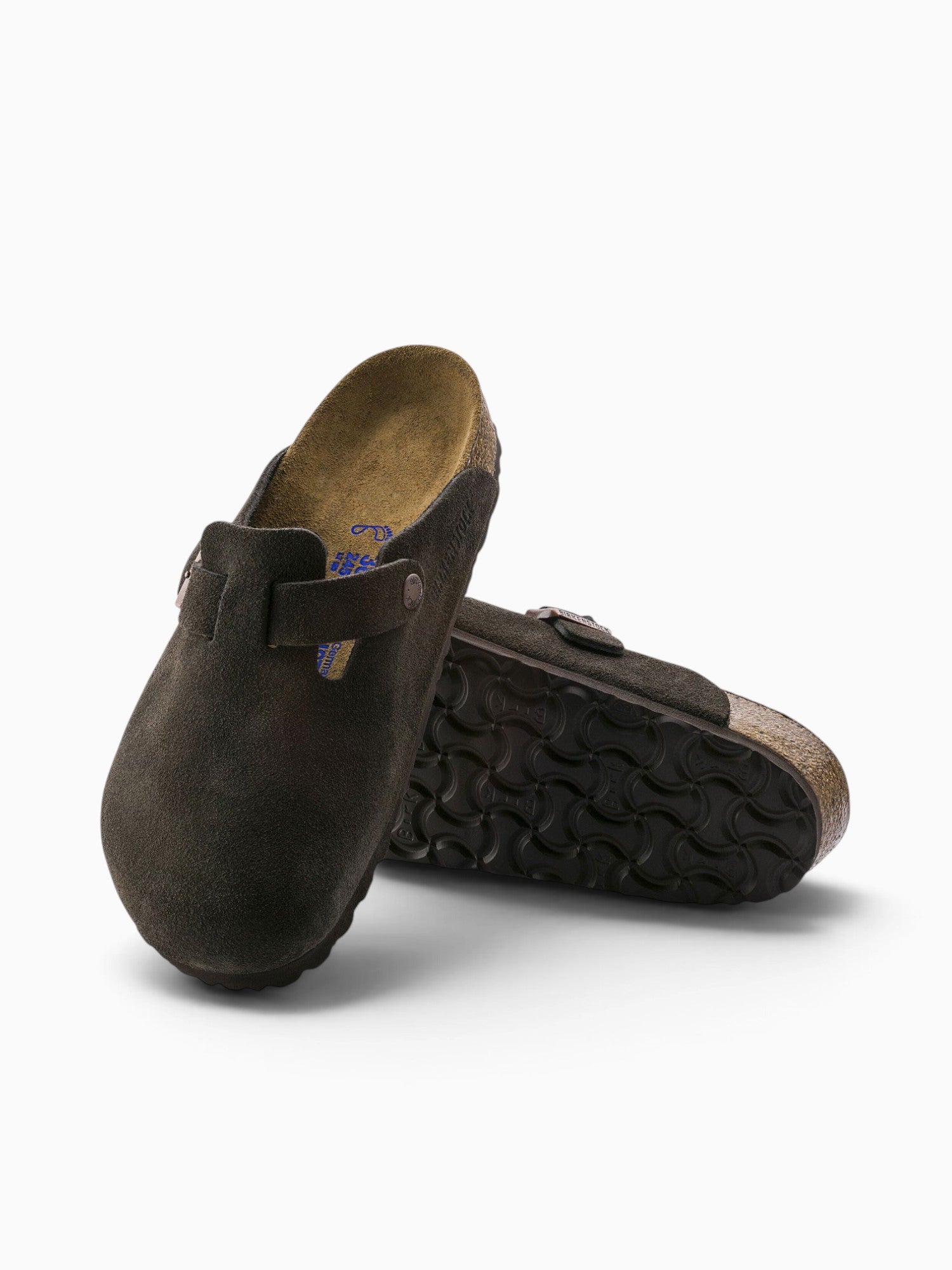 Boston Soft Footbed Mocha Suede Brown / 36 / M