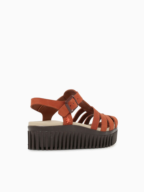1575 D.orangebrown Brighton lea Dark Orange / 36 / M