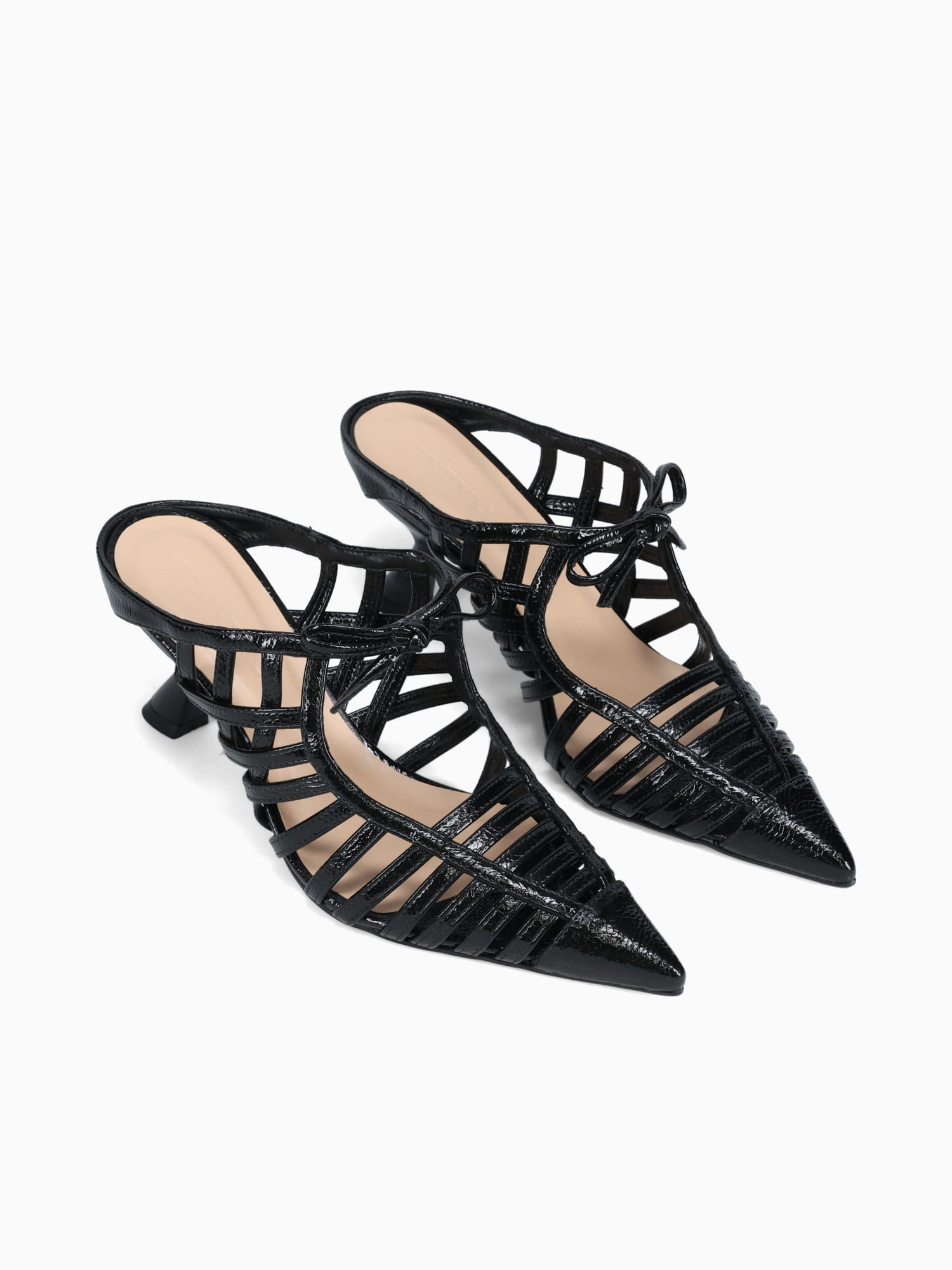 Scarlet Black Patent Black / 5 / M