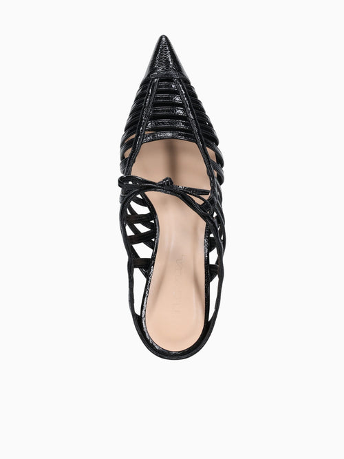 Scarlet Black Patent Black / 5 / M