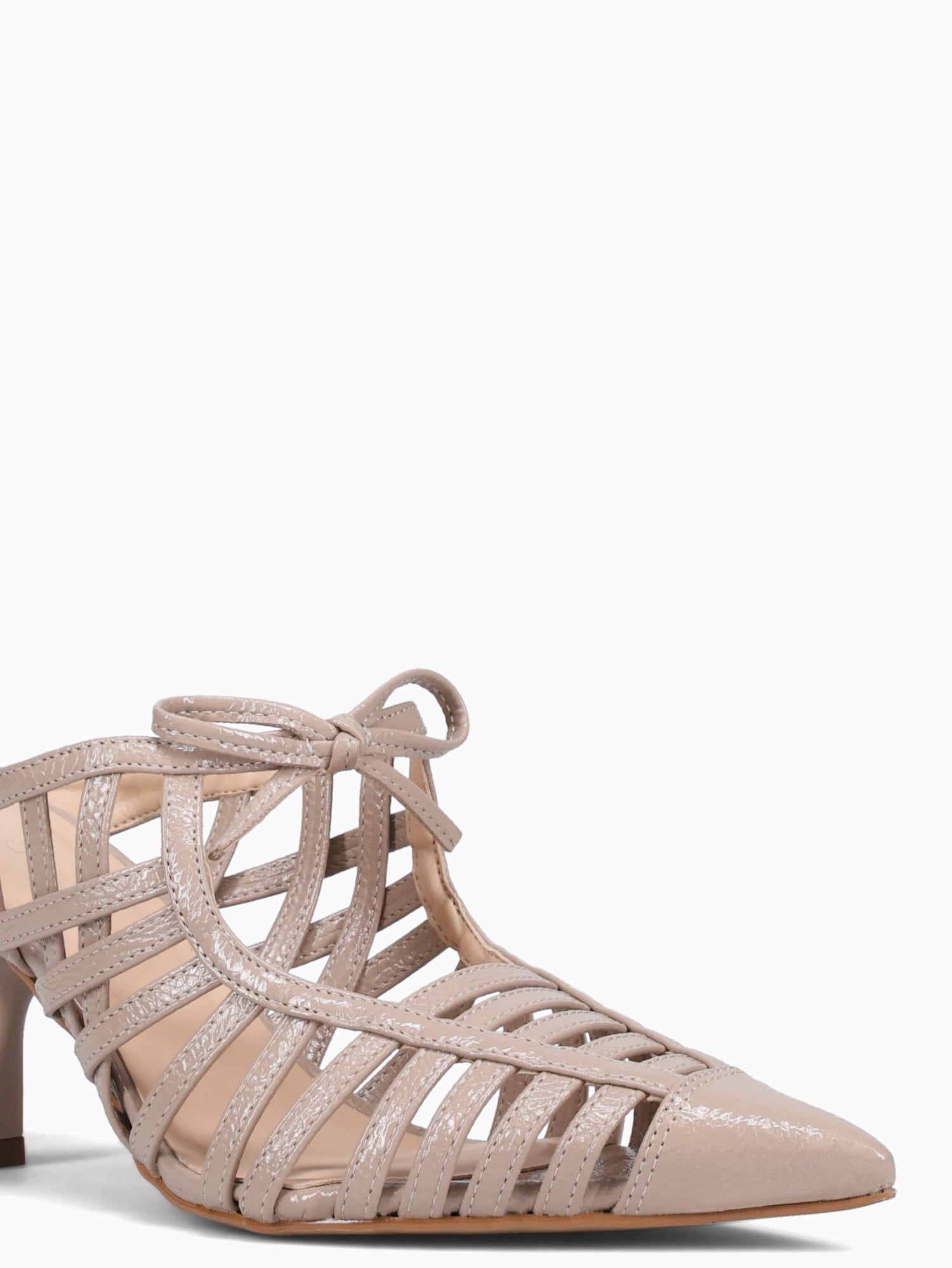 Scarlet Taupe Patent Taupe / 5 / M