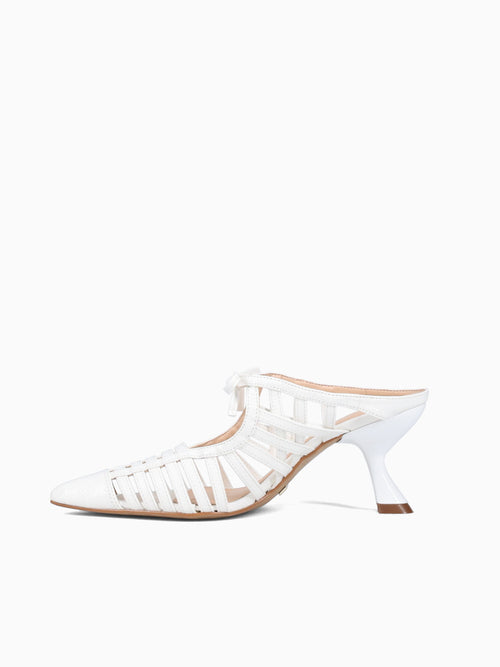 Scarlet White Patent White / 5 / M
