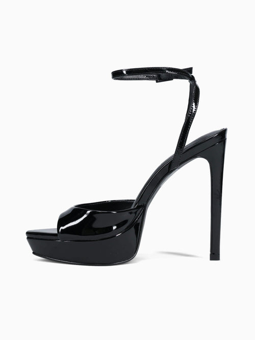 Demi Black Patent Black / 5 / M