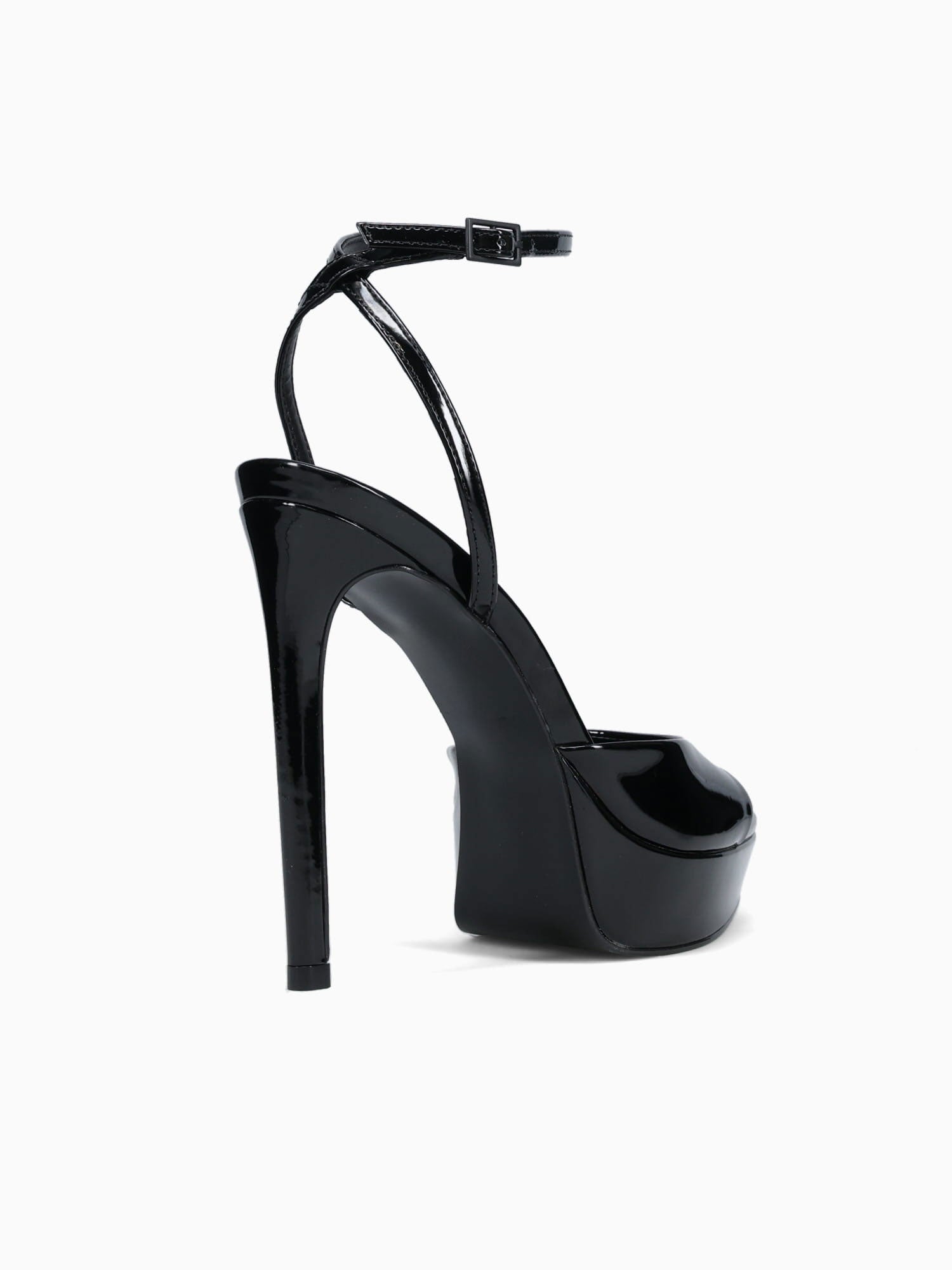 Demi Black Patent Black / 5 / M