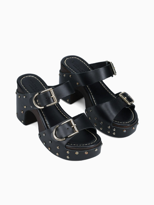 6281 Black Leather Black / 36 / M