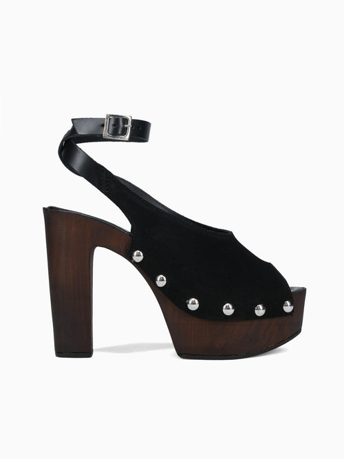 6272 Black Suede Black / 36 / M
