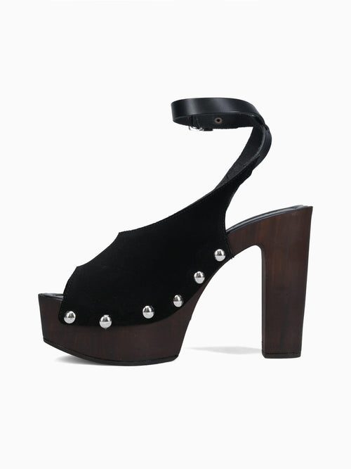 6272 Black Suede Black / 36 / M