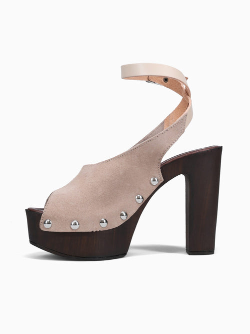 6272 Taupe Suede Taupe / 36 / M