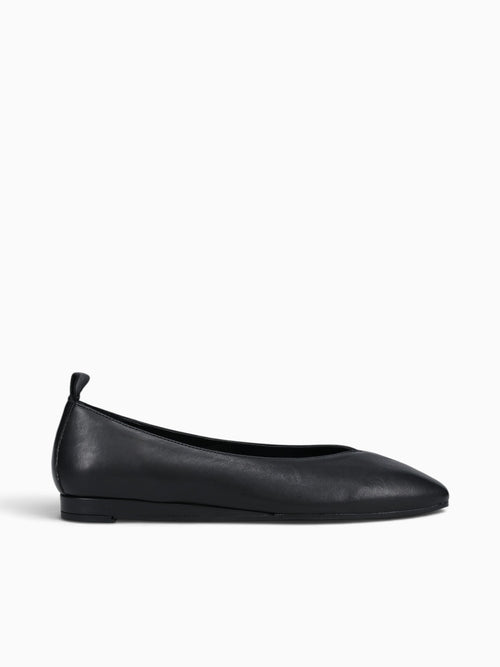 213 Black Leather Black / 36 / M