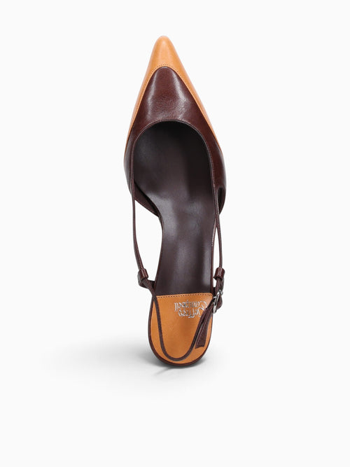 Booshky Brown Tan combo kid skin Brown / 5 / M