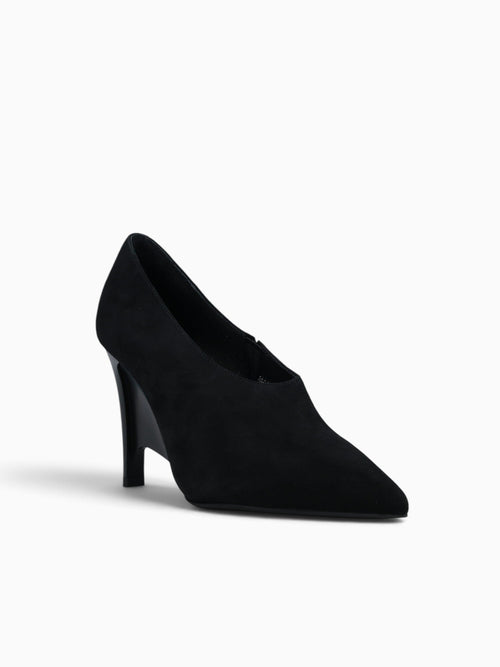 Spatial Black Kid Suede Black / 5 / M