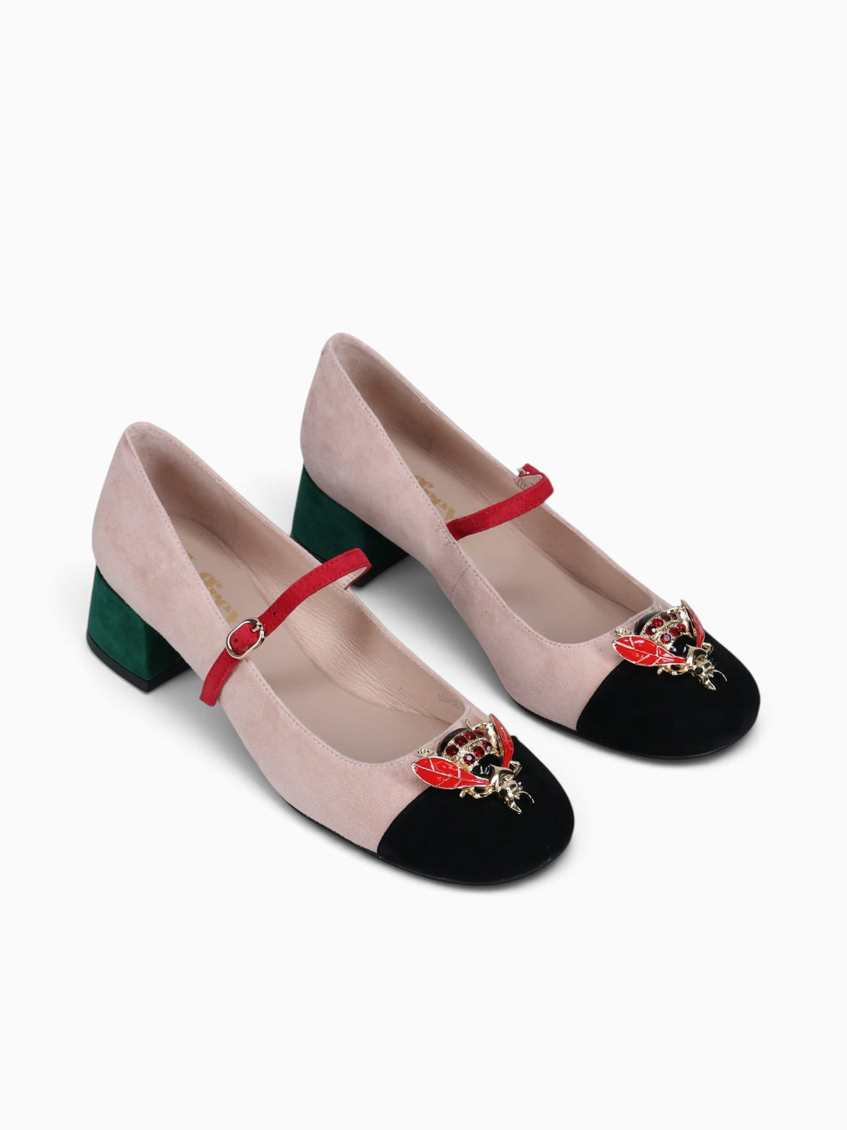 Jitterbug2 Pink Multi Suede Pink / 5 / M