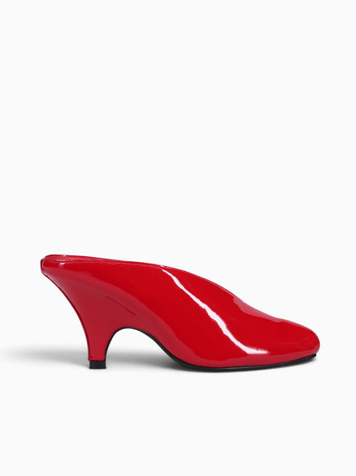 Parler Red Patent Leather Red / 5 / M