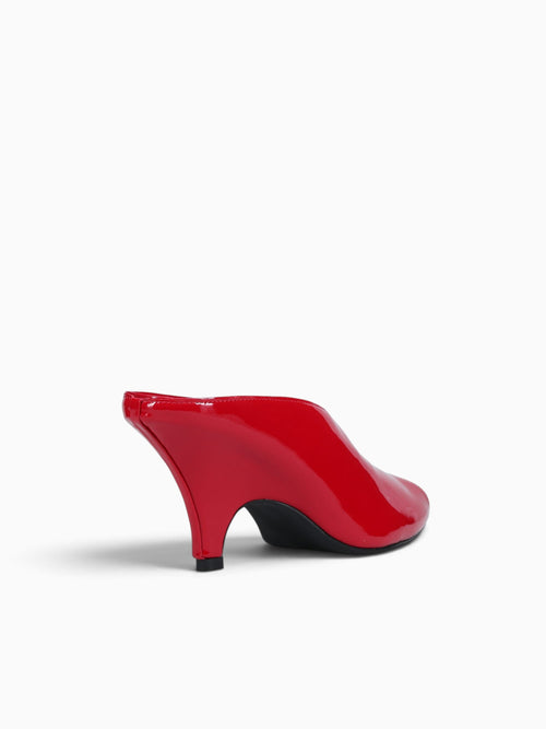 Parler Red Patent Leather Red / 5 / M