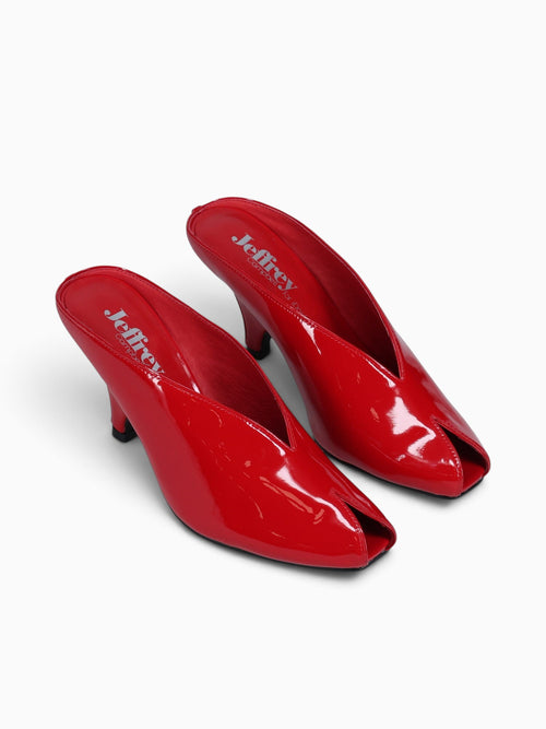 Parler Red Patent Leather Red / 5 / M
