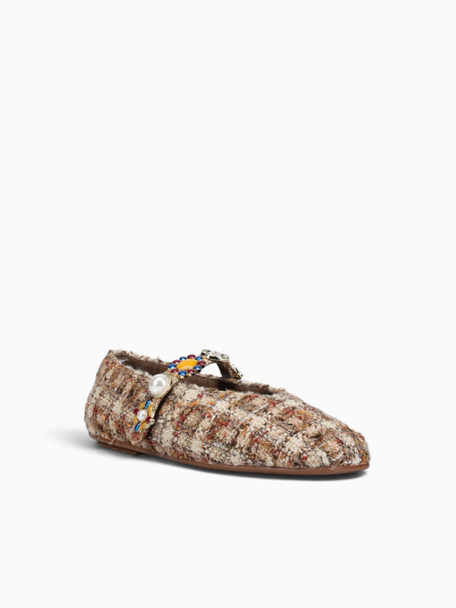 Amarissa2 Beige Brown multi tweed Beige / 5 / M