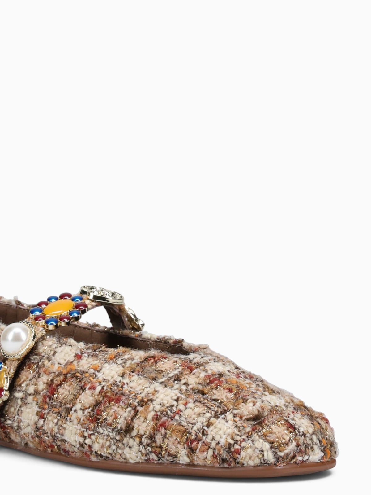 Amarissa2 Beige Brown multi tweed Beige / 5 / M