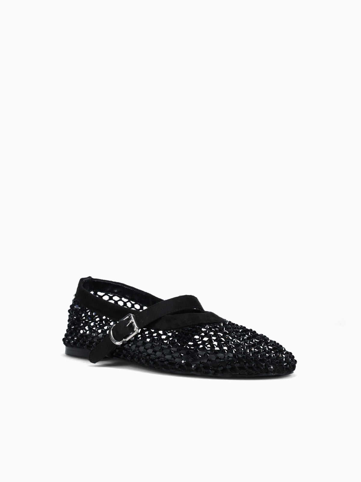 Gigi Black Suede Black / 5 / M