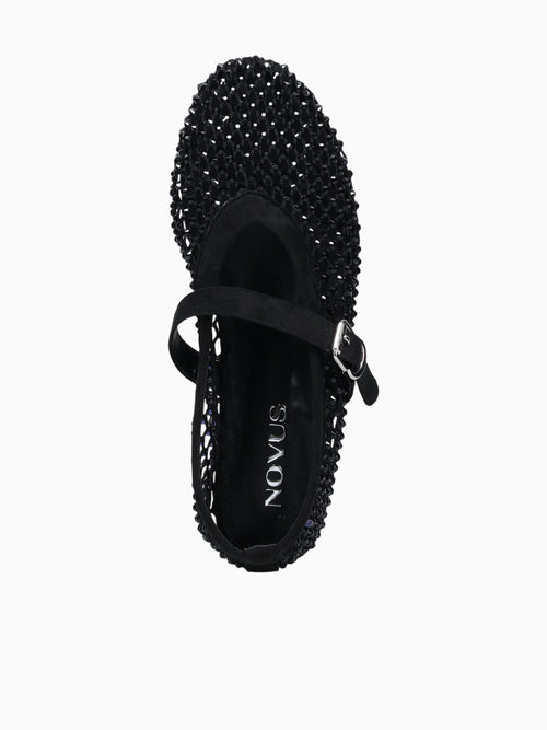 Gigi Black Suede Black / 5 / M