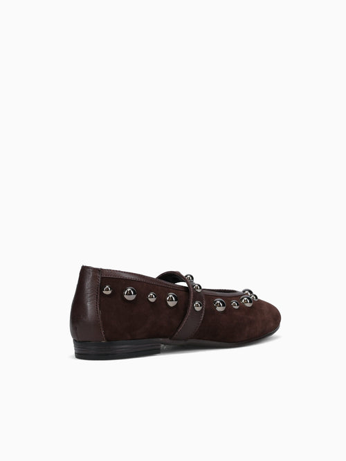 Yasemin Bitter Suede Dark Brown / 36 / M