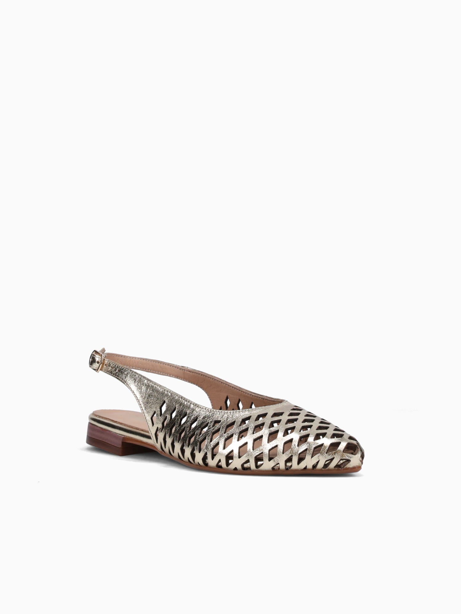 Alara Gold Leather Gold / 36 / M