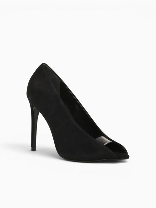 Gia Lee Black Suede Black / 5 / M