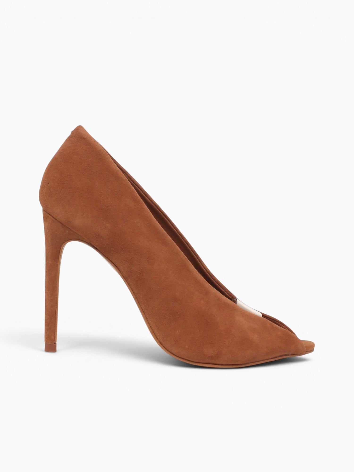Gia Lee Red Cognac Suede Cognac / 5 / M