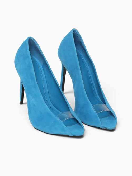 Gia Lee Blue Suede Blue / 5 / M