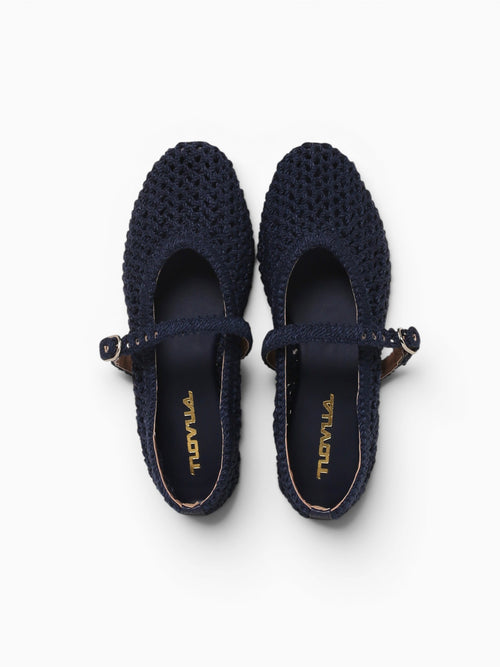 Estella Navy Weave Navy / 5 / M