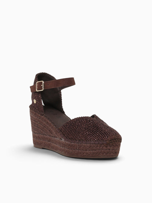 Rocio Marron Oscuro Weave Dark Brown / 36 / M