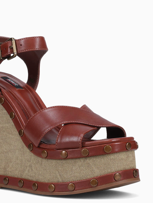 Sarika Warm Toffee Leather Tan / 5 / M