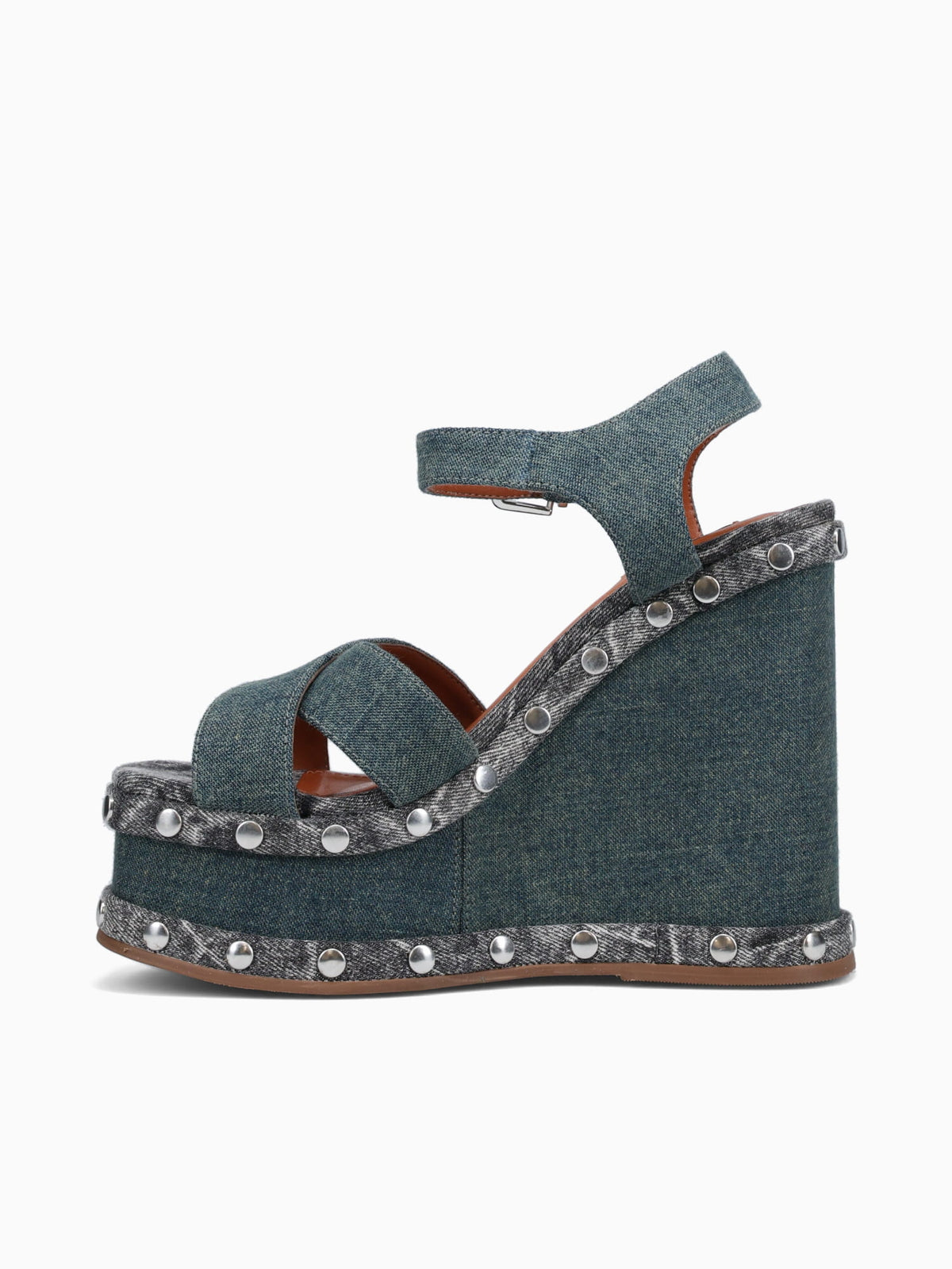 Sarika Green Cuoio brown textile Green / 5 / M
