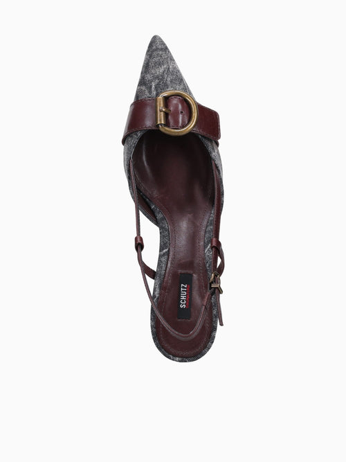 Aliz Black Maplewood Textile Black / 5 / M
