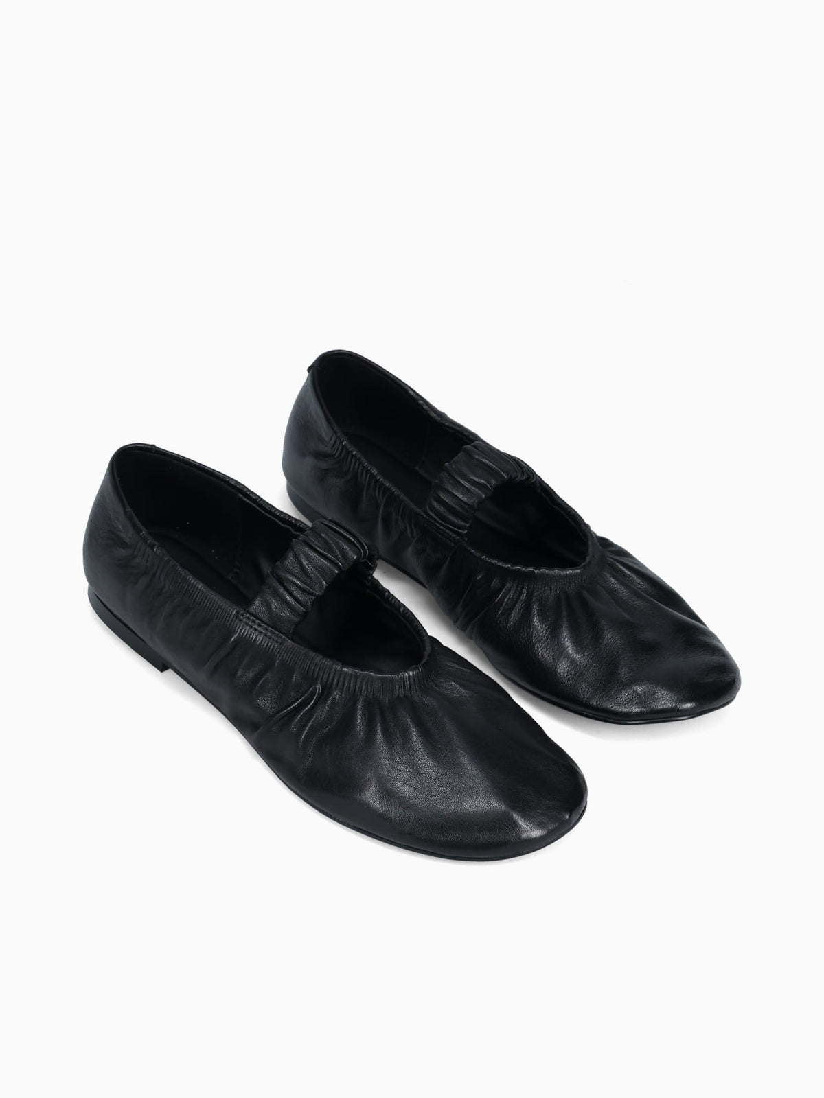Teresa Black Leather Black / 5 / M