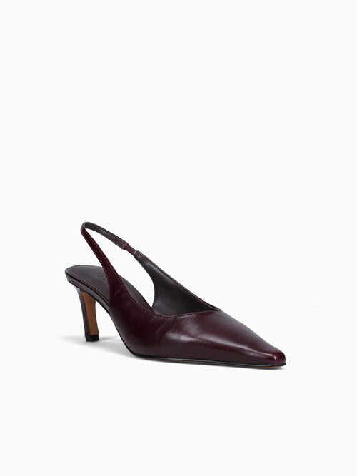 Claudia Merlot Leather Wine / 5 / M