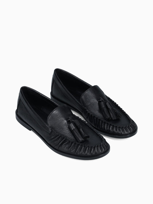 Mercedes Black Leather Black / 5 / M