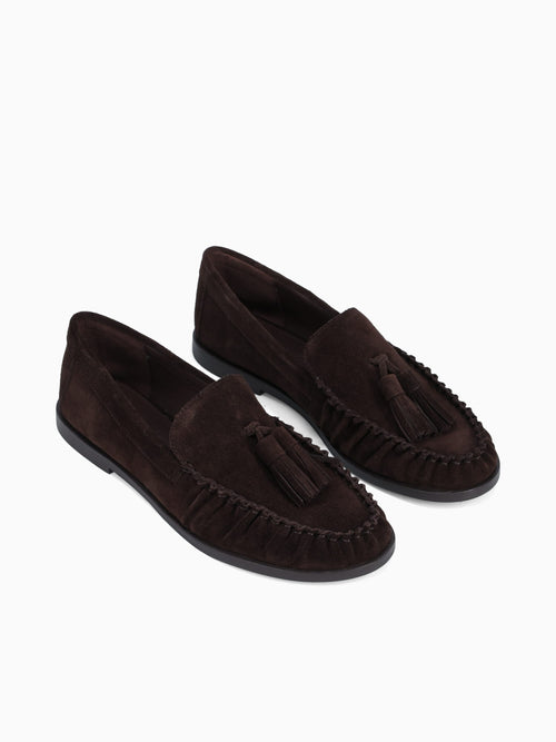 Mercedes Mogano Suede Brown / 5 / M
