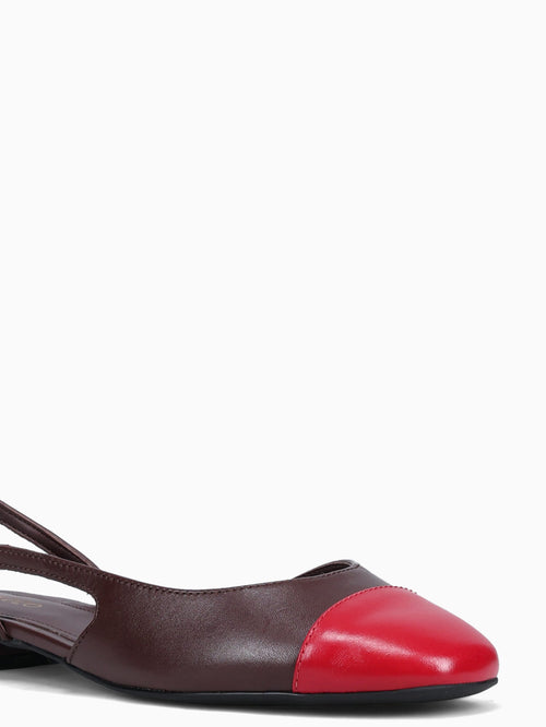 Juliette Brown Red nappa Brown / 5 / M