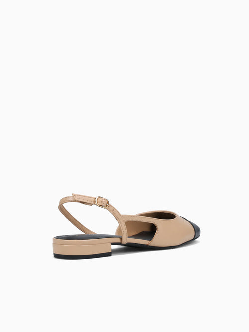 Juliette Beige Black nappa Beige / 5 / M
