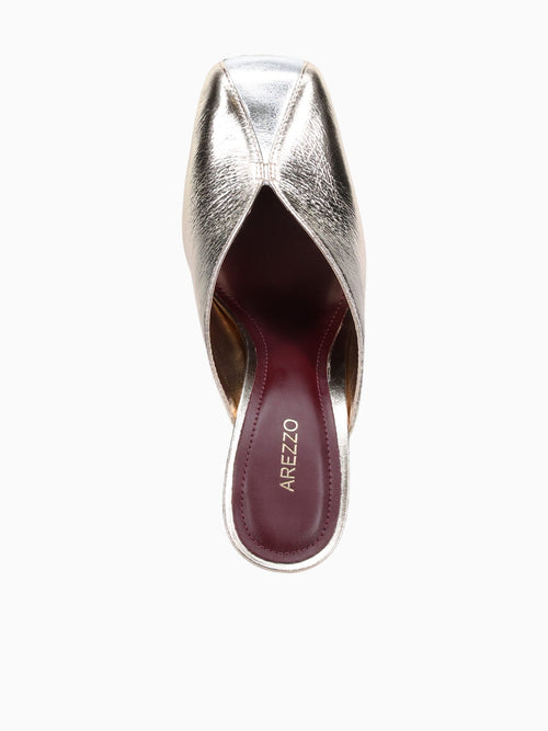 Elodie Platino Silver nappa Verniz Platinum / 5 / M