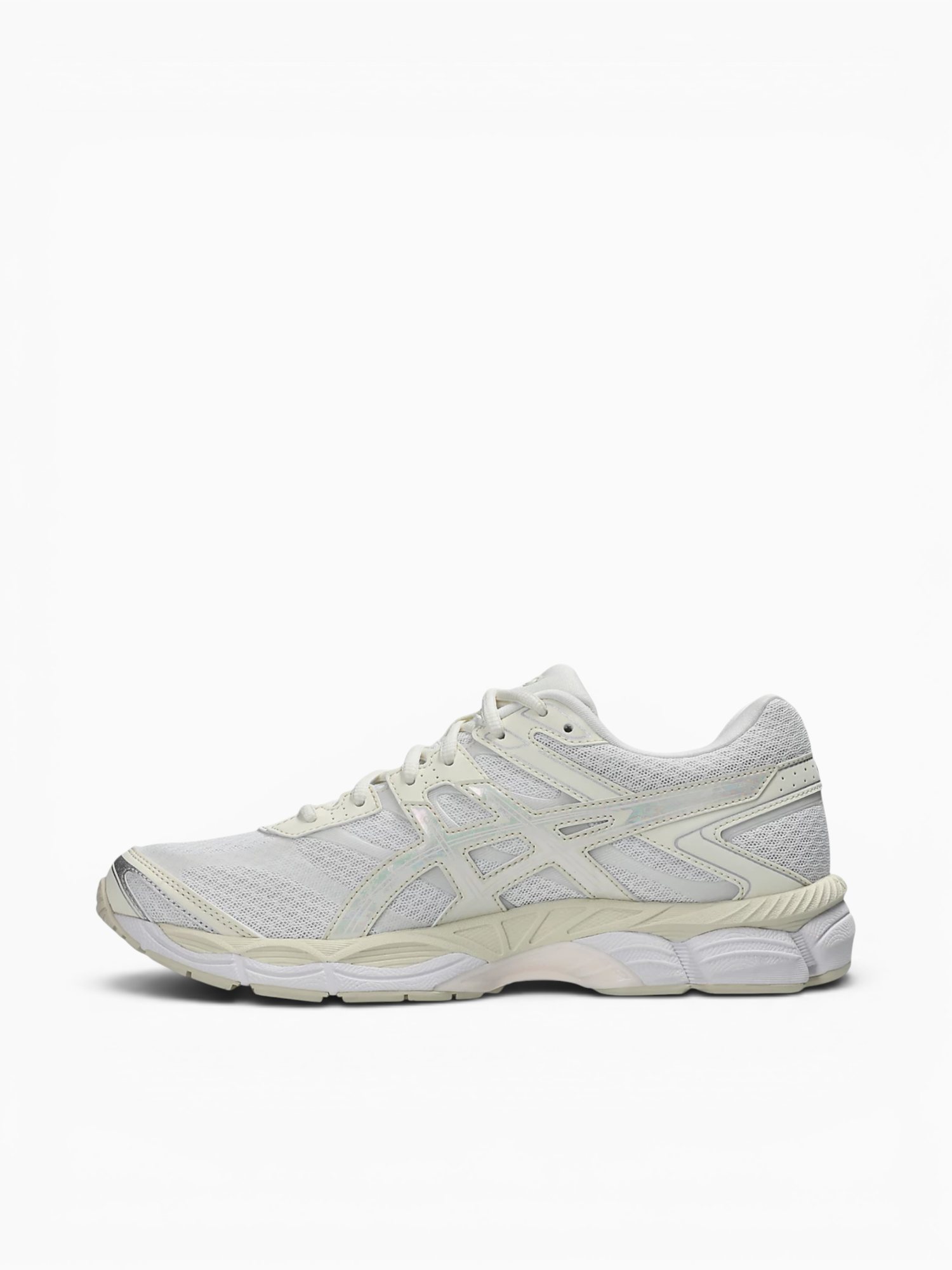 Gelcumulus 16 White Cream leather Mesh White / 8 / M